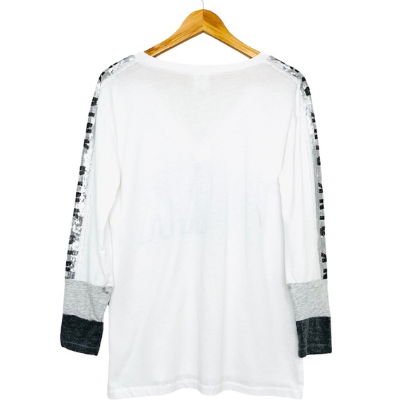 VS PINK Long Sleeve Bling Shirt - Picture 2 of 11